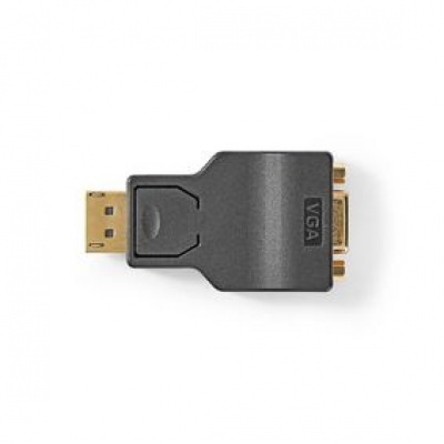 Foto van DisplayPort Male VGA Female Verguld