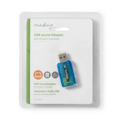 Nedis Geluidskaart 5.1 USB 2.0