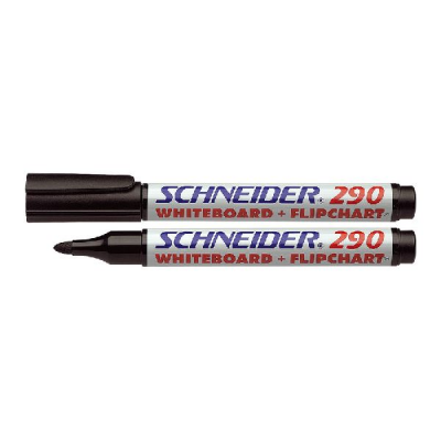 Foto van Schneider whiteboard marker 290 rond zwart