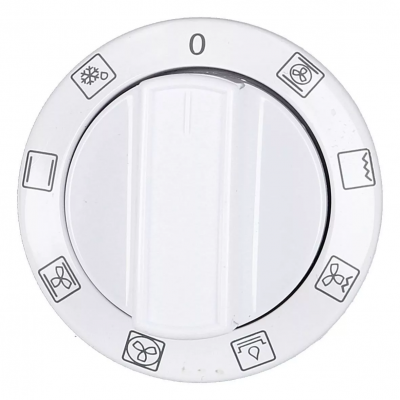 Foto van Beko Knop Standenknop, wit 250315005