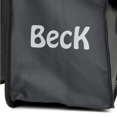 BECK Big Fietstas Bisonyl Zilver