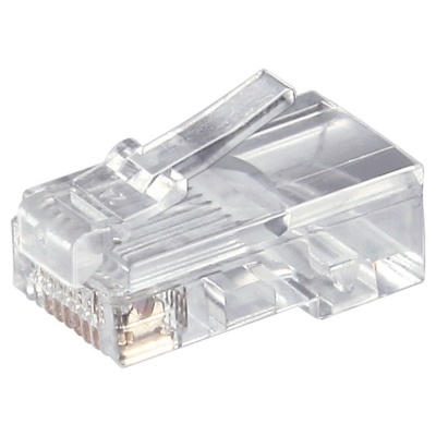 Foto van RJ45 connector CAT5 CAT6