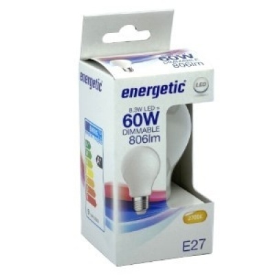 LED GLS E27 7,2-60W 2700K filament mat dimbaar LED GLS E27 7,2-60W 2700K filament mat dimbaar