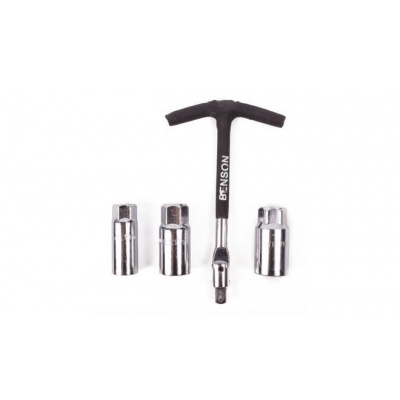 Bougiesleutel set 16,18,21 mm Foto van Bougiesleutel set 16,18,21 mm