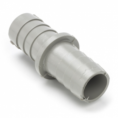 Verbindingsstuk voor afvoerslang 19mmx19mm Foto van Verbindingsstuk voor afvoerslang 19mmx19mm