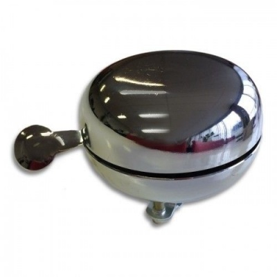 Foto van Fietsbel ding dong 80mm chroom