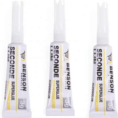 Secondelijm 3x 3gr Foto van Secondelijm 3x 3gr