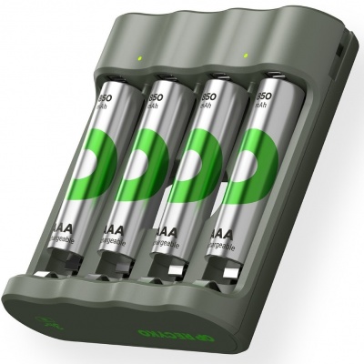 GP Batterijlader met 4x850mA AAA batterij GP Batterijlader met 4x850mA AAA batterij