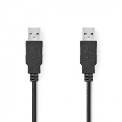 USB kabel A male naar A male 2.0mtr Foto van USB kabel A male naar A male 2.0mtr