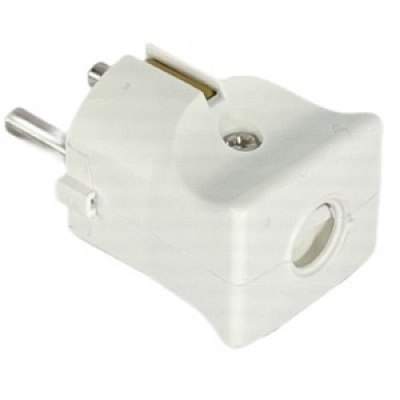 Klapstekker randaarde wit Klapstekker randaarde wit