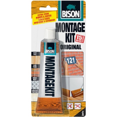 Bison Montagekit Original 125 gram Foto van Bison Montagekit Original 125 gram