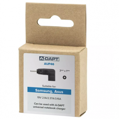A-Dapt Samsung / Asus verloop 19V Foto van A-Dapt Samsung / Asus verloop 19V