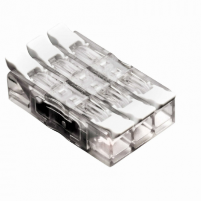 Doorverbindklem hersluitbaar 3v Foto van Doorverbindklem hersluitbaar 3v