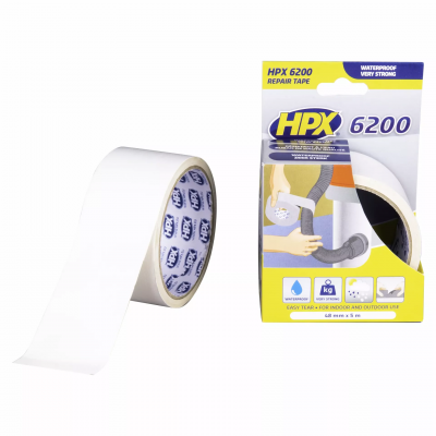 Foto van Pantsertape - Wit 48mm x 5m