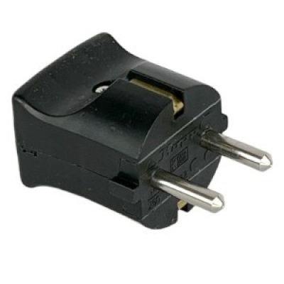 Foto van Klapstekker randaarde zwart