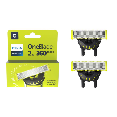 Philips Scheerblad OneBlade 360, 2 Pak QP420/50 Foto van Philips Scheerblad OneBlade 360, 2 Pak QP420/50