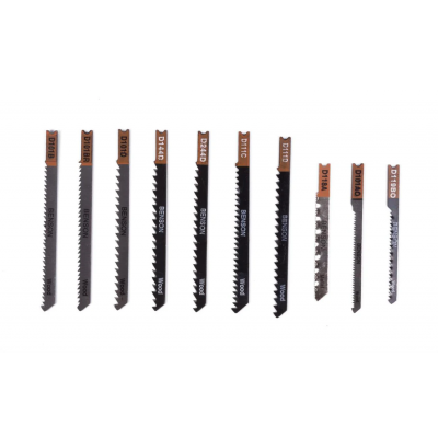 Foto van Decoupeerzaagbladen 10 dlg U-schacht profi