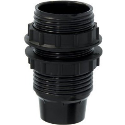 Foto van Lamphouder E14 zwart buitendraad