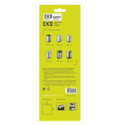 EKO afvalzak type A 3-6L - 30 stuks/rol