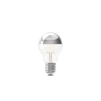 LED Filament Kopspiegel 4,5W E27 A60 Dimbaar Foto van LED Filament Kopspiegel 4,5W E27 A60 Dimbaar