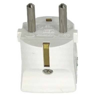 Klapstekker randaarde wit Klapstekker randaarde wit