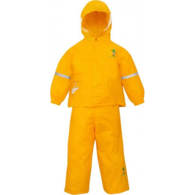 Foto van Willex Kikker Regenpak Geel - Maat 116-122