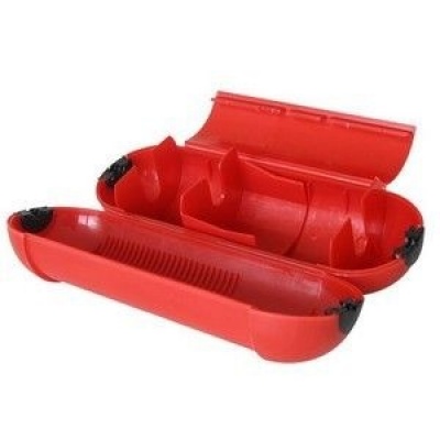 Stekkerbox waterdicht oranje