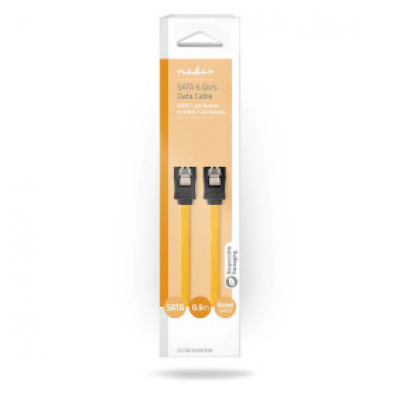 Sata kabel 6 Gbps recht 0.5mtr