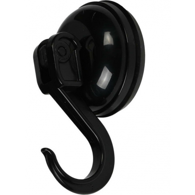 Haak zuignap Ø55 mm 6 kg zwart Foto van Haak zuignap Ø55 mm 6 kg zwart