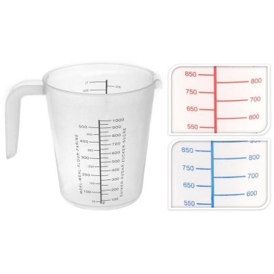 Foto van Maatbeker Kunststof 1000ml