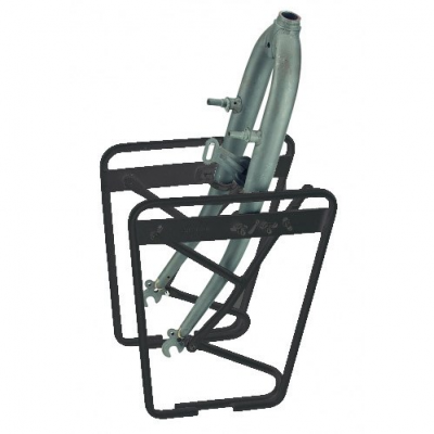 Voordrager Low Rider Aluminium Zwart Foto van Voordrager Low Rider Aluminium Zwart