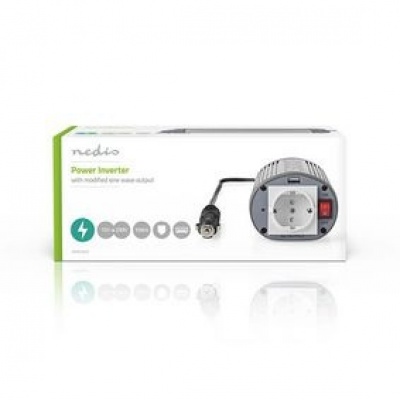 Stroom inverter 12VDC naar 230 VAC 150w