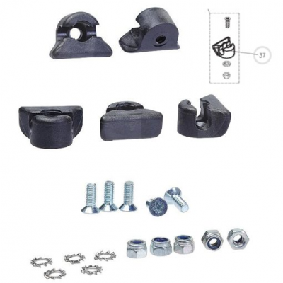Dometic Voetje Van pannendrager, 5 stuks 407145150