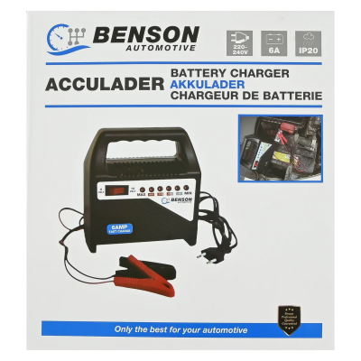 Accu lader 6V / 12V 6 Amp