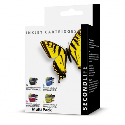 Foto van Multipack Brother LC 3211 / 3213 XL BK C M en Y