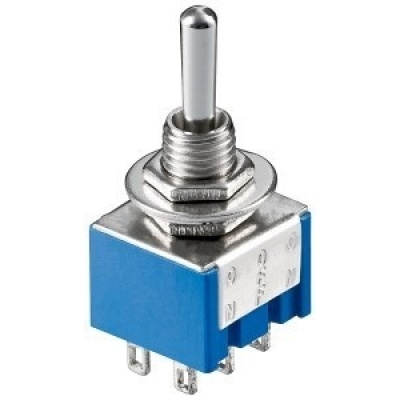 Mini tuimelschakaar 2p aan-uit-aan Foto van Mini tuimelschakaar 2p aan-uit-aan