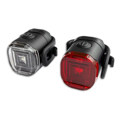 Verlichtingsset Hero Duo USB oplaadbaar Foto van Verlichtingsset Hero Duo USB oplaadbaar
