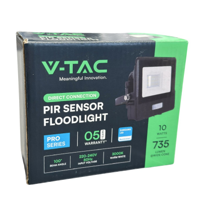 LED muurverlichting met sensor 10W