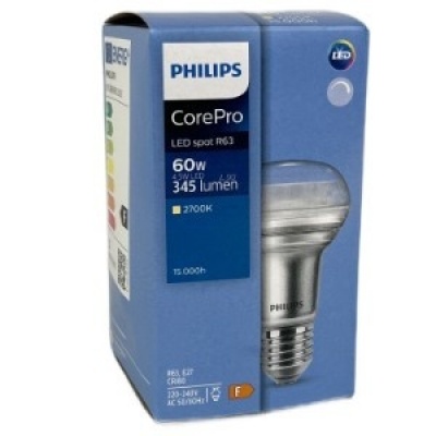 Philips LED R63 E27 4,5-60W 2700K dimbaar