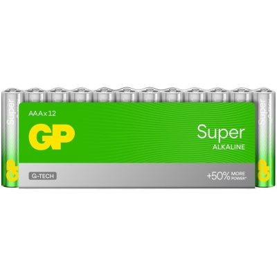 Foto van GP Alkaline batterij AAA 12 stuks