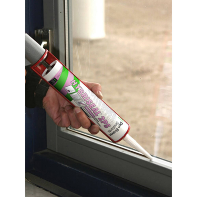 Zwaluw Hybri-Seal 2PS Beglazingskit 290 ml zwart