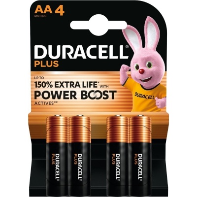 Foto van Duracell Plus Power Boost batterij AA
