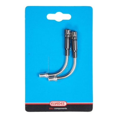 Elvedes V-brake kabelbocht 90 kort RVS