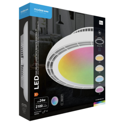 Ventilator LED Plafonnière 450mm 24W RGB-CCT Ventilator LED Plafonnière 450mm 24W RGB-CCT