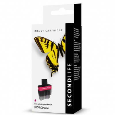 Brother LC 900 Magenta Foto van Brother LC 900 Magenta