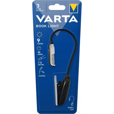 Varta leeslamp Book Light LED 2xCR2032 Foto van Varta leeslamp Book Light LED 2xCR2032