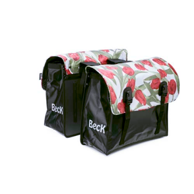 Foto van BECK Classic Tulips Red Fietstas 46L