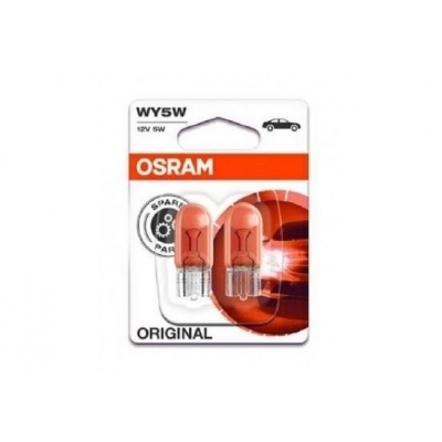 Osram original knipperlicht autolamp WY5W 12V 5W Foto van Osram original knipperlicht autolamp WY5W 12V 5W