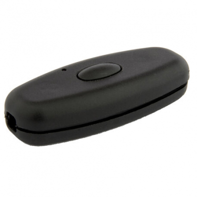 Snoer dimmers tbv LED 220V zwart Foto van Snoer dimmers tbv LED 220V zwart