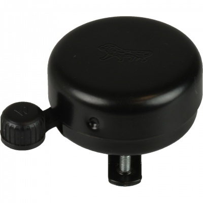 Foto van Widek bel Gouden Leeuw zwart staal (met PVC klepel)